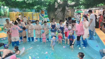 兒童水上樂園闖關組合